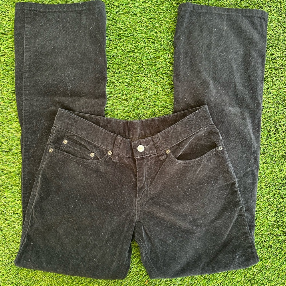 Levi’s Women’s Black Corduroy Pants - Size W7 L